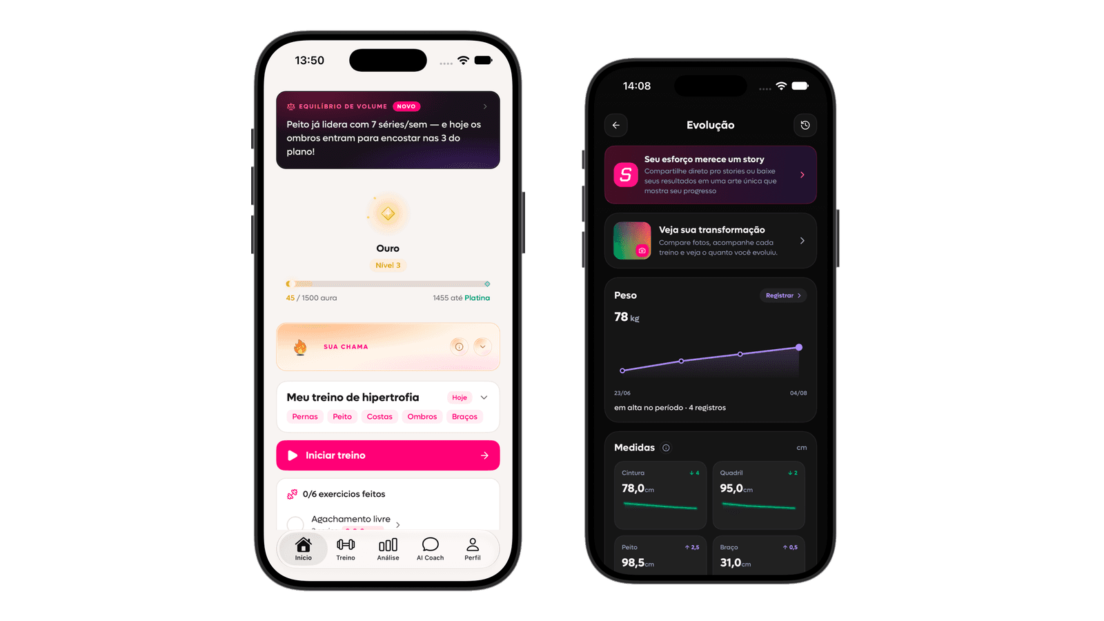 Como usar a SelfShapeAI: do primeiro plano à evolução no treino